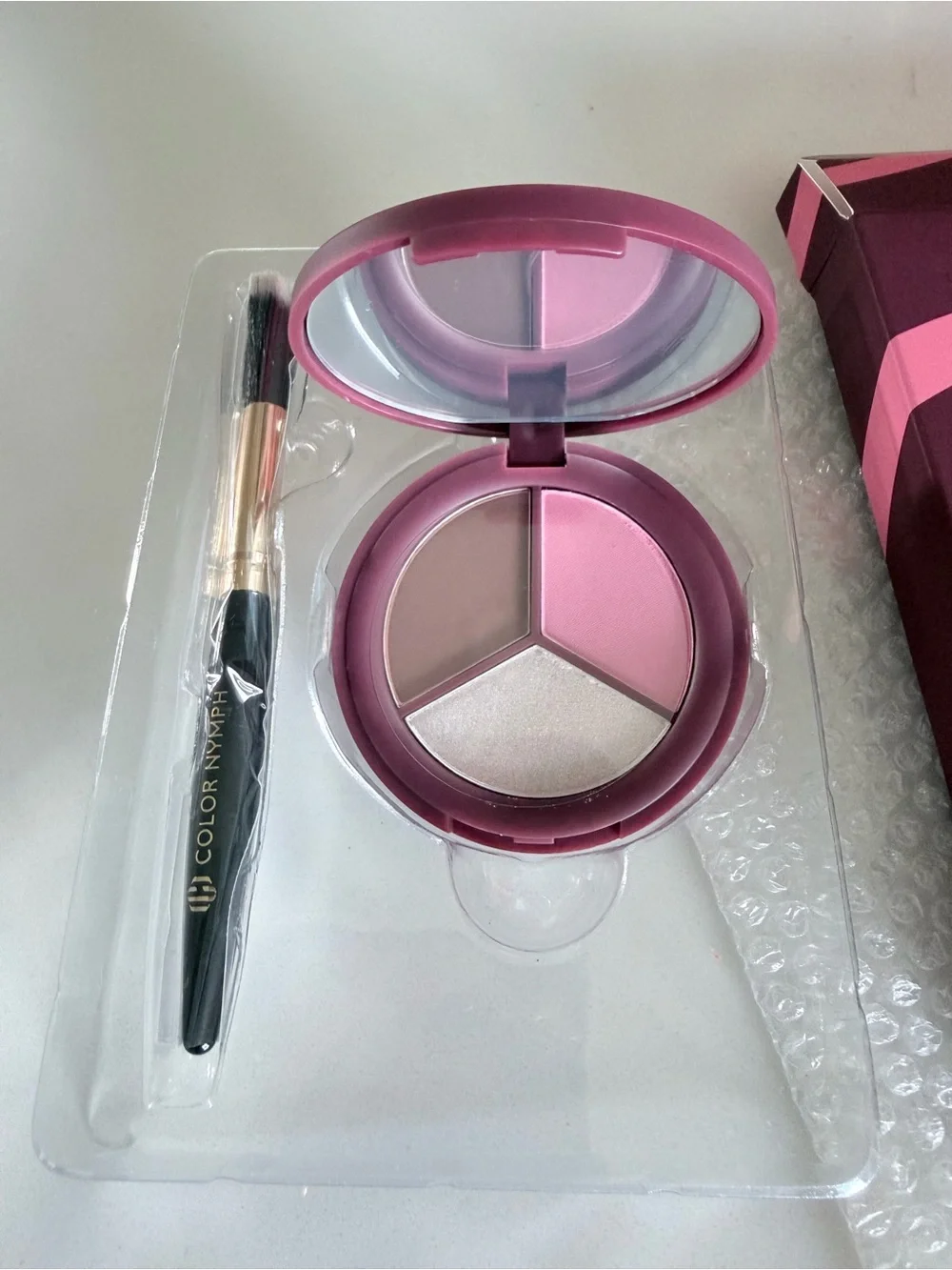 3-in-1 Makeup Palette in Pink